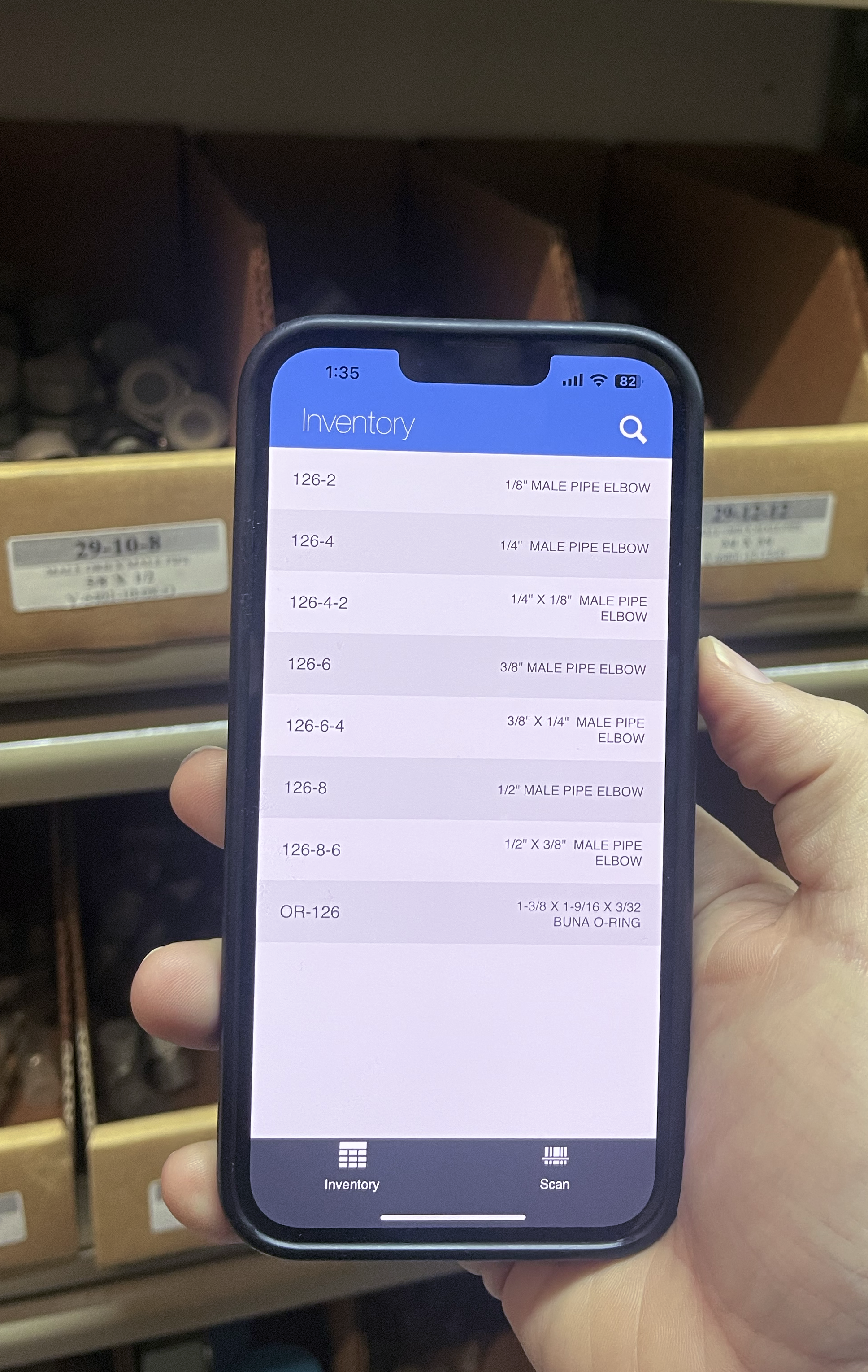 Pioneer ERP on mobile
